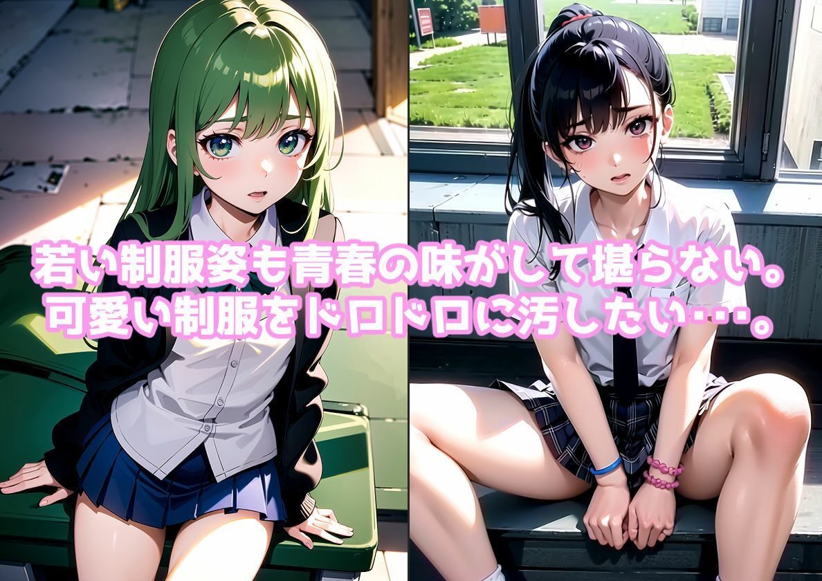 サンプル画像1:貧乳女子にぶっかけさせてと頼んでみたら・・・。(ちっぱいなあ) [d_335894]