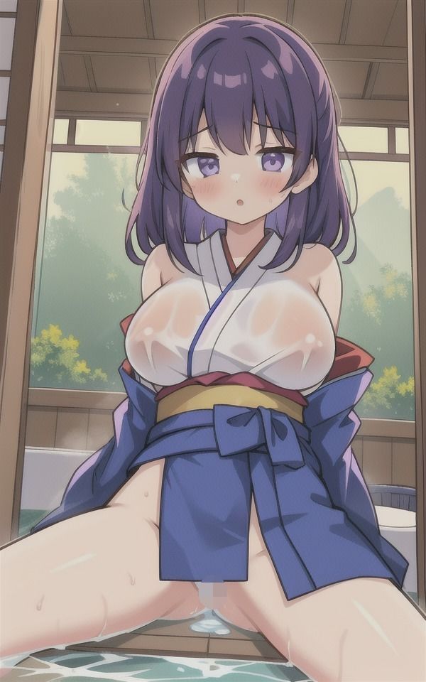 サンプル画像3:巫女さん(ぺろりん) [d_335958]