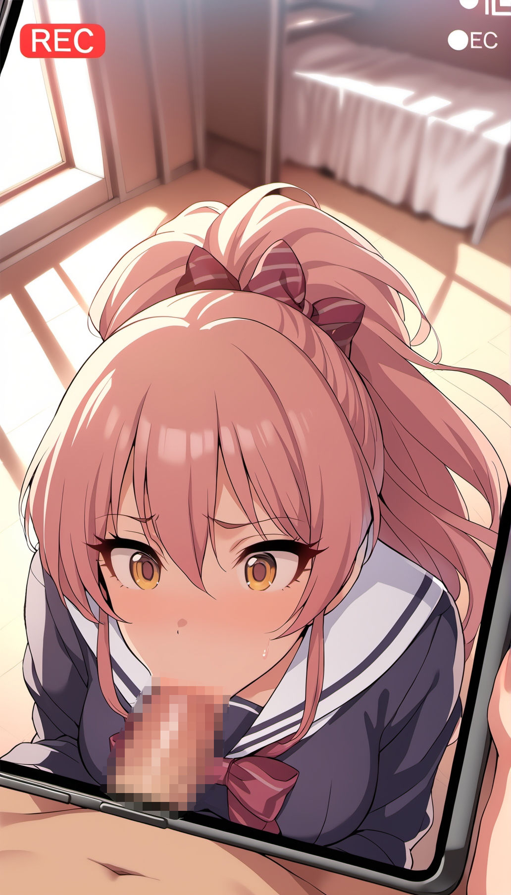 サンプル画像1:現役美少女アイドルの盗撮・ハメ撮り映像が流出！(AIノックス) [d_335984]