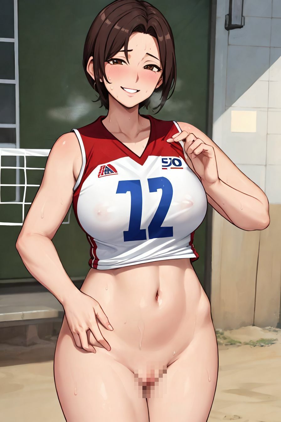 サンプル画像4:バレー実業団の闇(パソコン暖房) [d_335996]