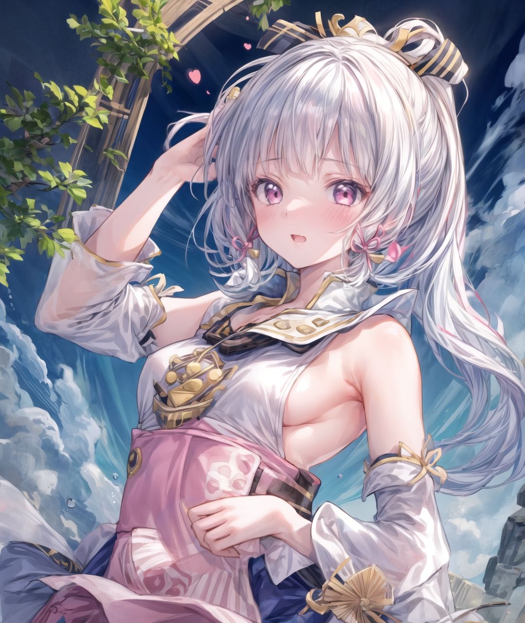 サンプル画像4:美少女たちのひととき・神〇綾華(Aark) [d_336072]