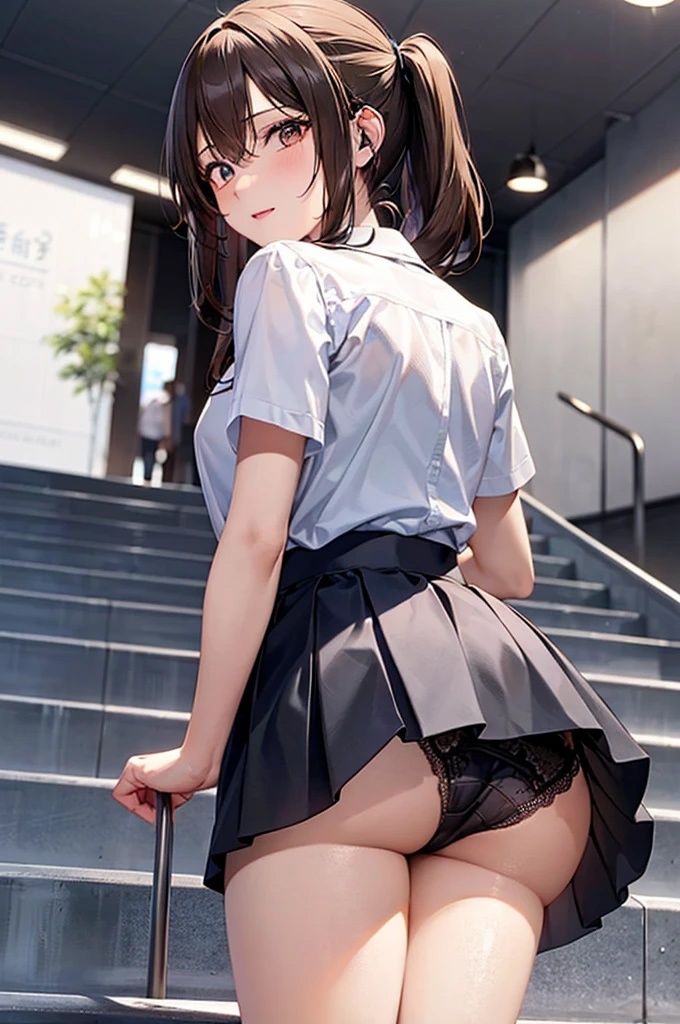 サンプル画像2:パンチラ美女【妄想イラスト美女図鑑vol.47】(AIイラスト美女研究所) [d_336075]