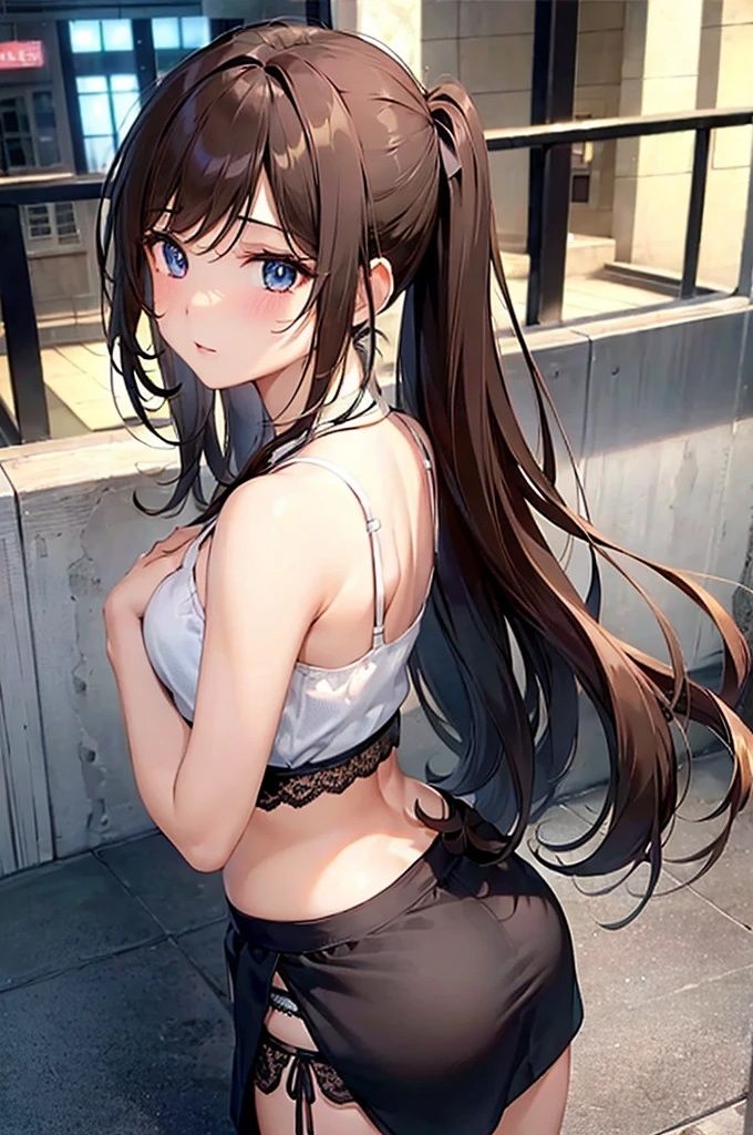 サンプル画像4:パンチラ美女【妄想イラスト美女図鑑vol.47】(AIイラスト美女研究所) [d_336075]