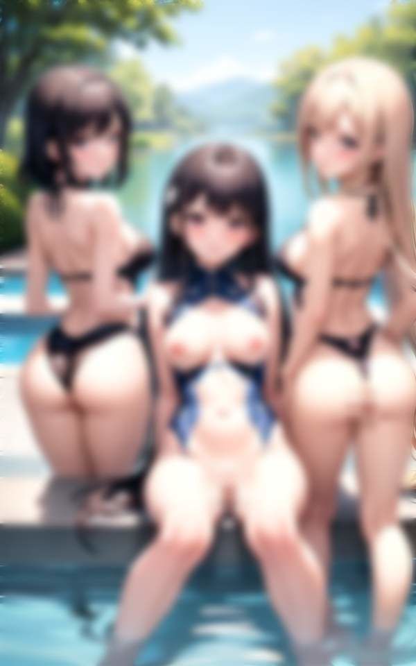 サンプル画像1:淫乱水泳部 全員えろ水着 男1人入部 即脱がされ・・・(グラビア館) [d_336127]