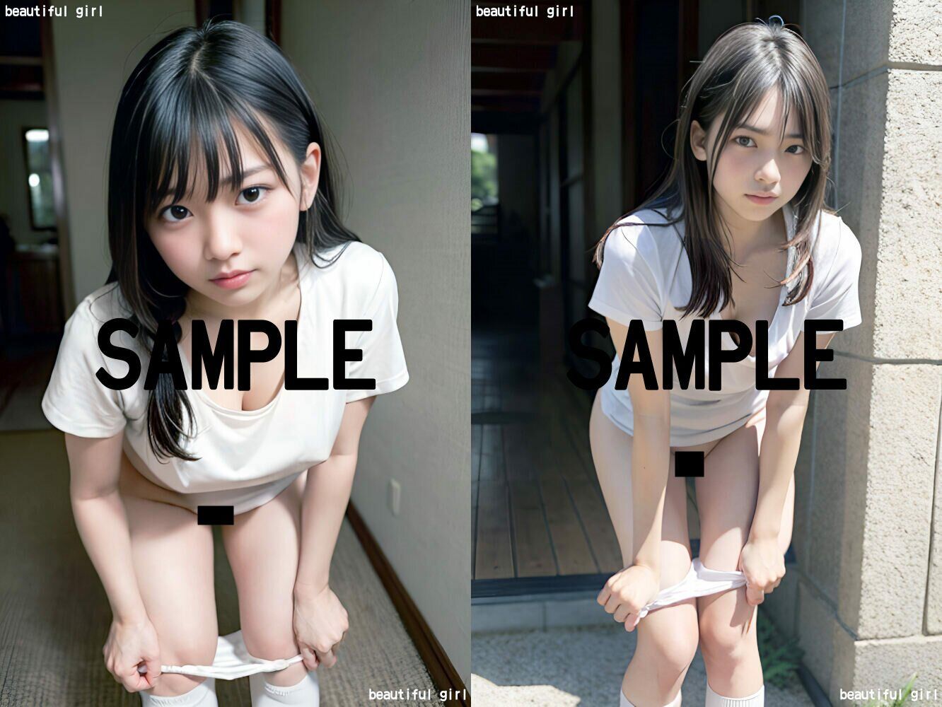 サンプル画像2:【オナニー音声付】様々な女性に声をかけ「パンツ脱いでください」と言ってみた(beautiful girl) [d_336150]