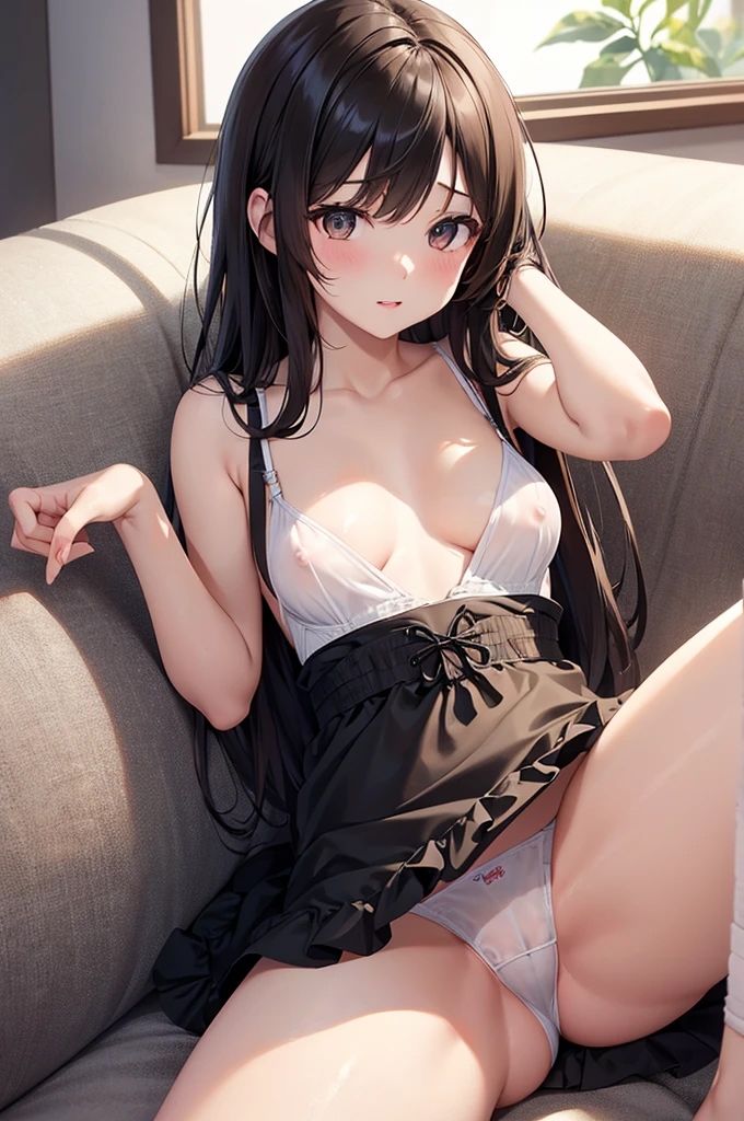 サンプル画像5:AIイラスト集 エプロン姿でおねだり(Ai-HOHOEMI) [d_336193]