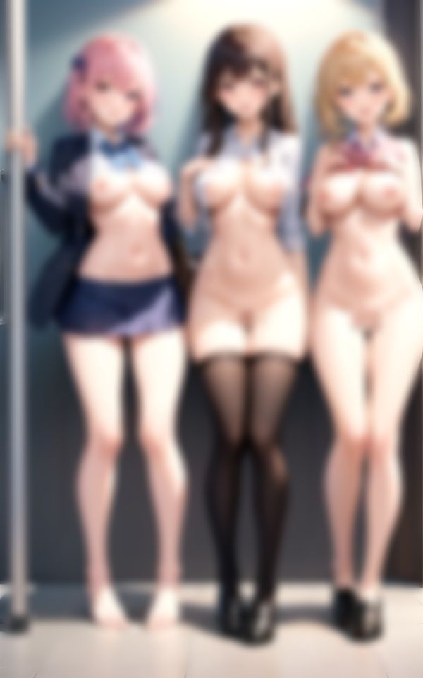サンプル画像4:SSS級巨乳の美少女〜みんな裸で集合写真！！みんな一緒ならおっぱいも見せれるよっ(高画質-LABO) [d_336343]