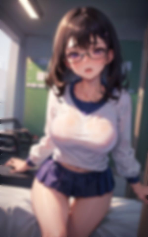 サンプル画像4:彼氏にコスプレさせられちゃった制服×ブルマ編VOL.2(panpanyama1) [d_336362]