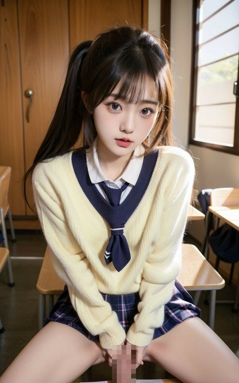 サンプル画像3:クラスの女子と学校でエッチ(莉亜流英愛) [d_336517]