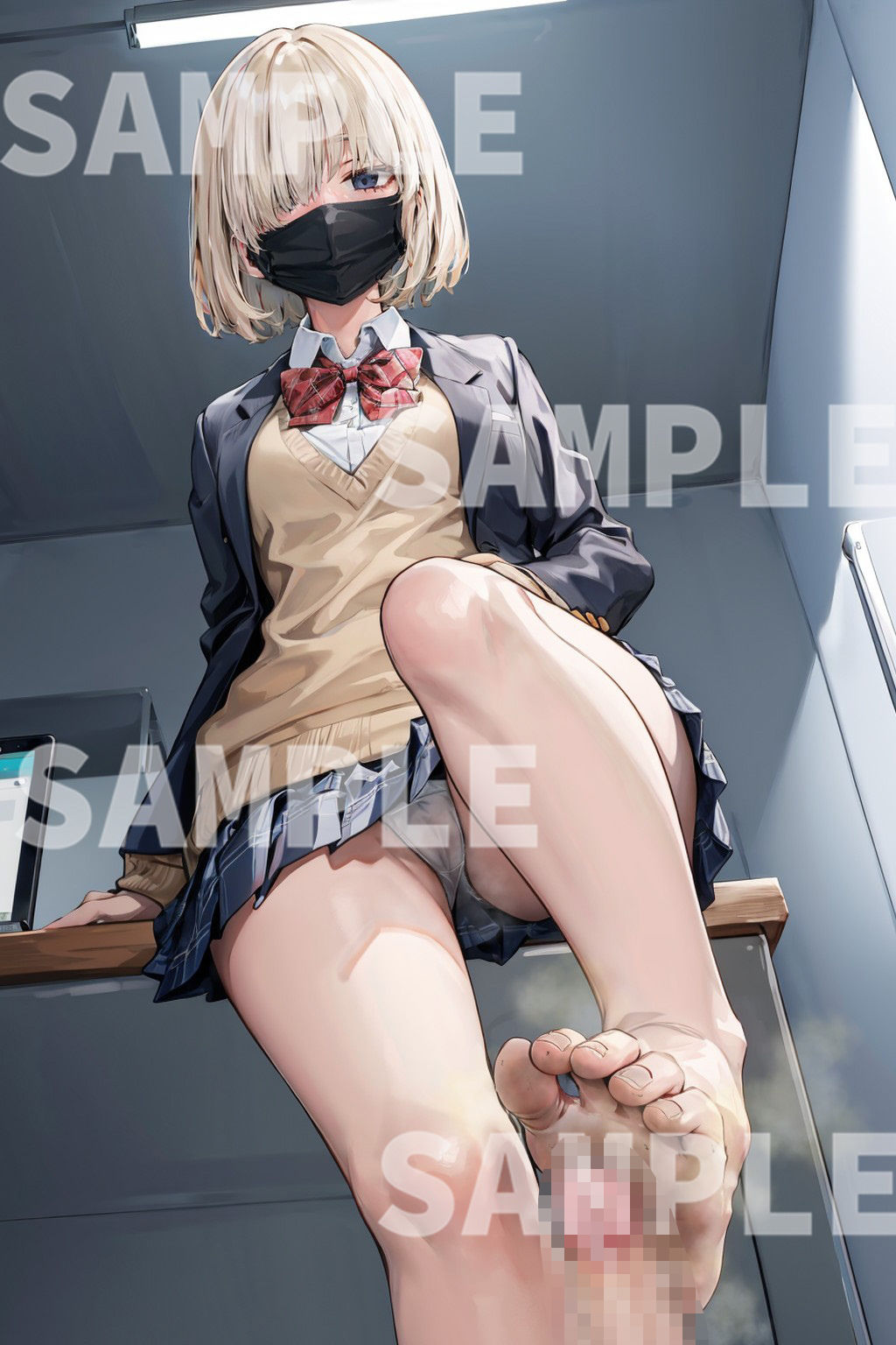 サンプル画像5:オタクにやさしいはずの（足臭）ギャルに虐められている件 vol.4(illuaスタジオ) [d_336530]