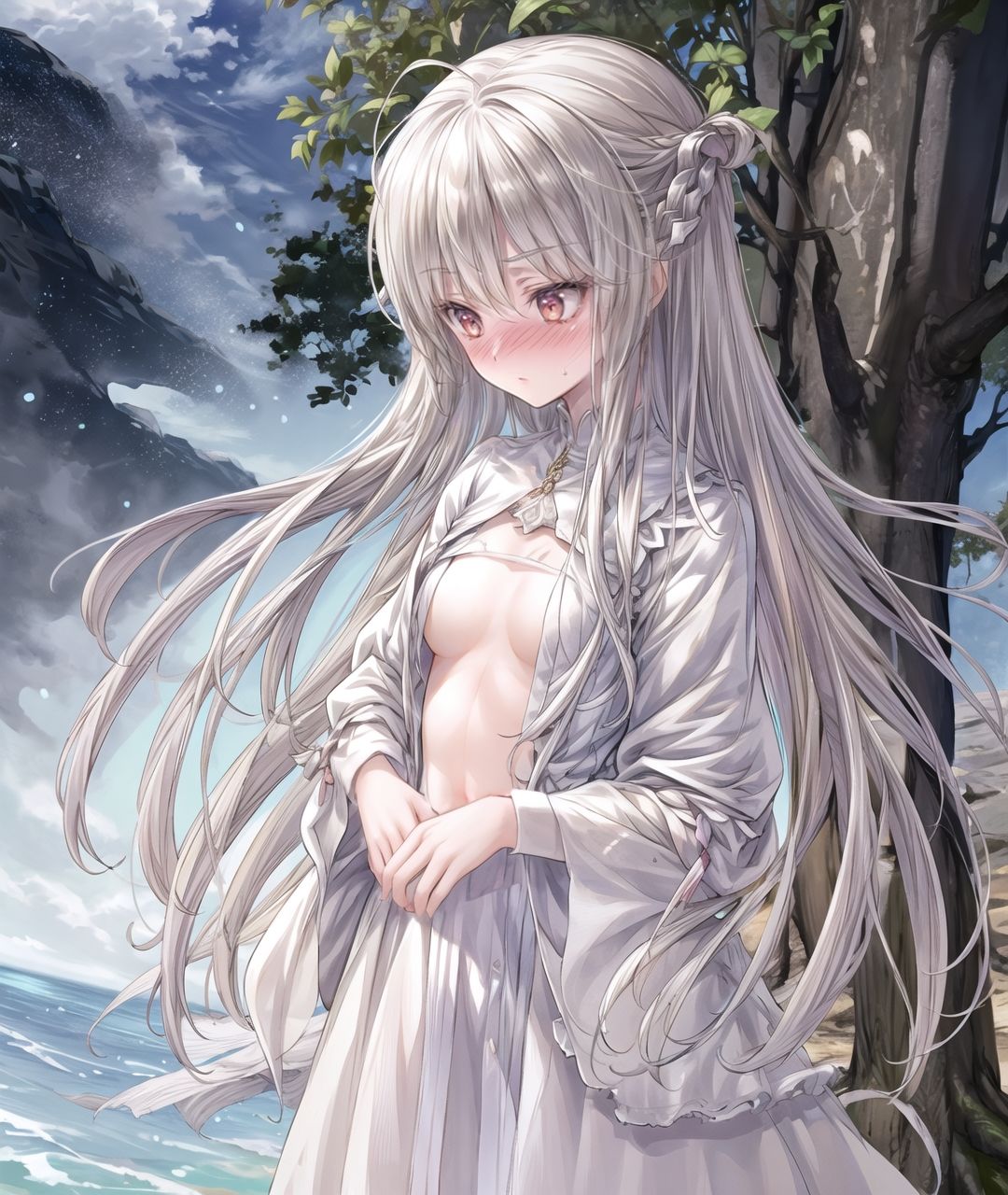 サンプル画像3:美少女たちのひととき・春日〇穹(Aark) [d_336539]