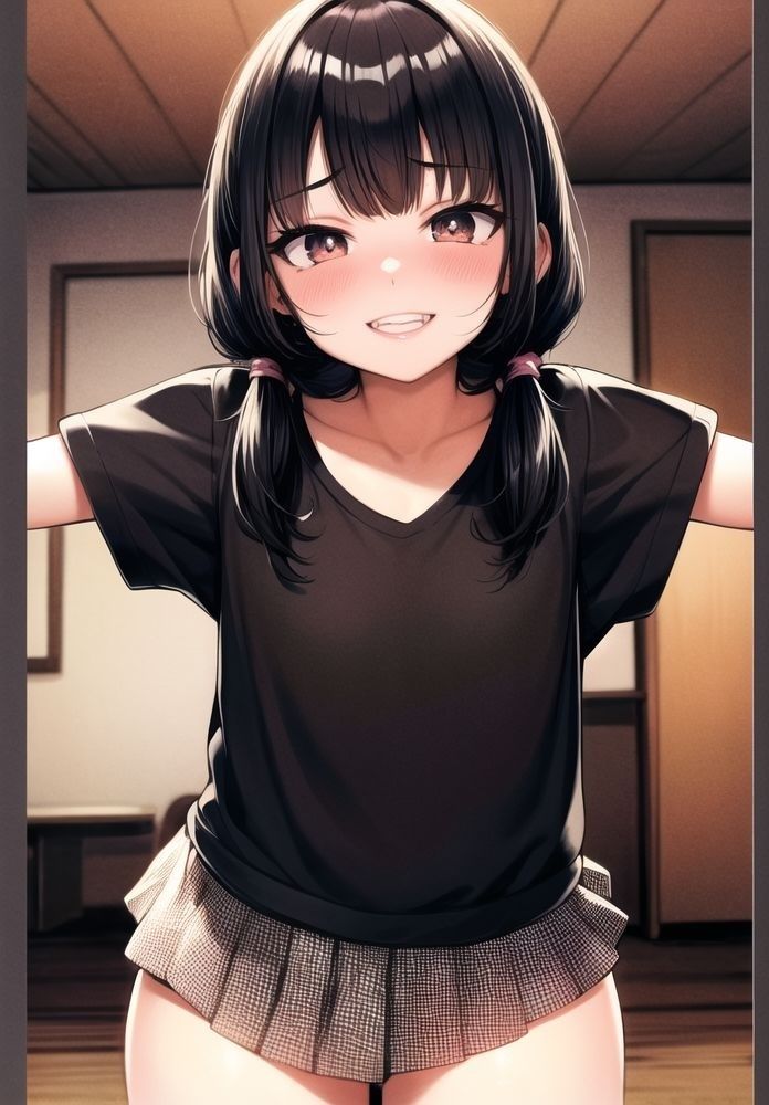 サンプル画像1:妹の初露出(二次元の華道) [d_336586]