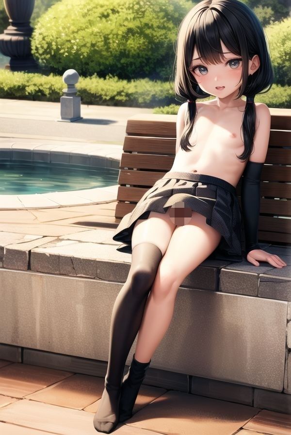 サンプル画像4:妹の初露出(二次元の華道) [d_336586]