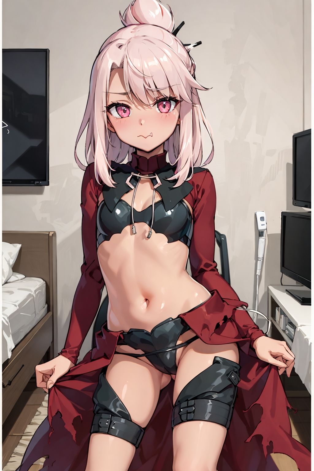 サンプル画像2:ク◯エのフェラがうますぎる件F◯TE(フェチAI) [d_336595]