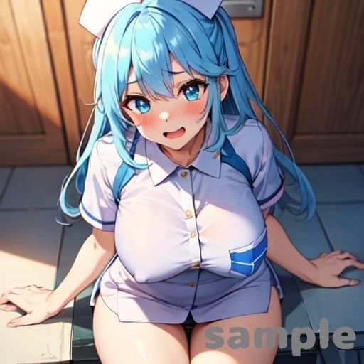 サンプル画像6:アクアえっち(ぽこぽぽ) [d_336624]