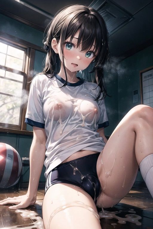 サンプル画像3:とある田舎の共学校ではまだ女子がブルマをはいている(女神の果樹園) [d_336671]