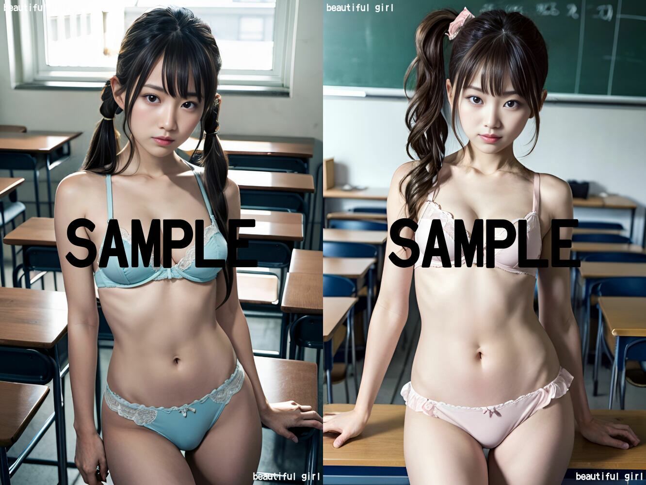 サンプル画像4:【オナニー音声付】大学生の子たちに下着モデルをお願いしてみた(beautiful girl) [d_336760]