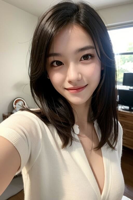 サンプル画像5:AI生成美女写真集 vol31 セルフィ美女(Ai Girls Collection) [d_336808]