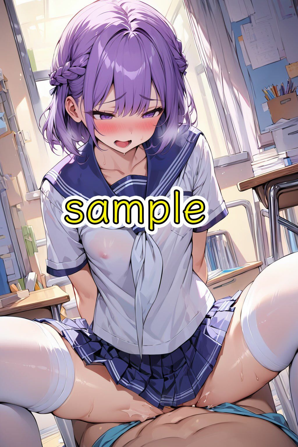 サンプル画像4:【498枚】幼馴染の処女JK校内で生ハメしてみたwww(ローリんぐっ) [d_336812]