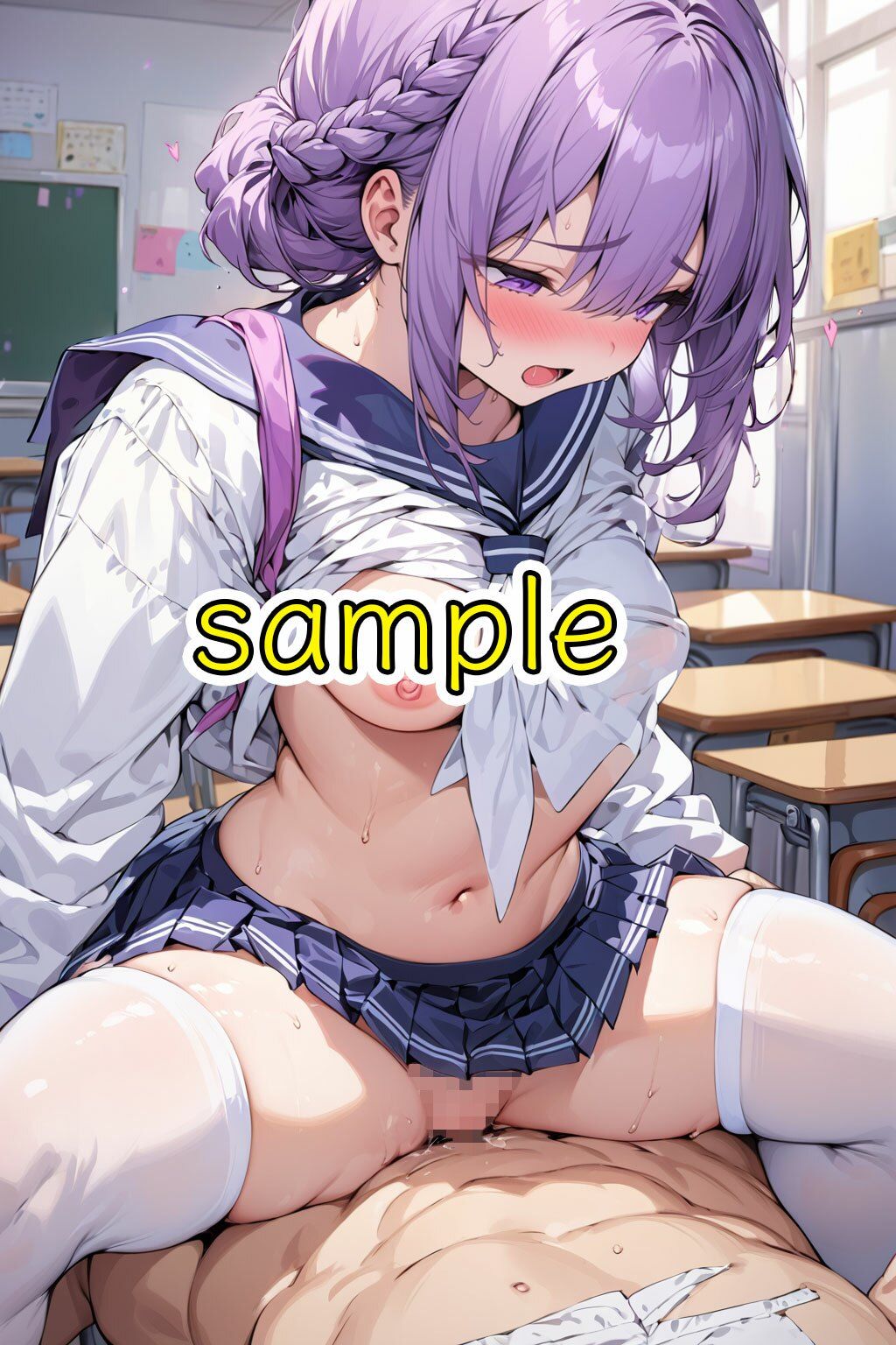 サンプル画像5:【498枚】幼馴染の処女JK校内で生ハメしてみたwww(ローリんぐっ) [d_336812]