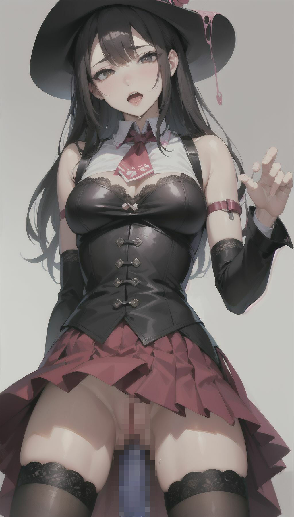 サンプル画像6:美女達の着衣オナニー16(AI爆美女エロ写真集) [d_336849]