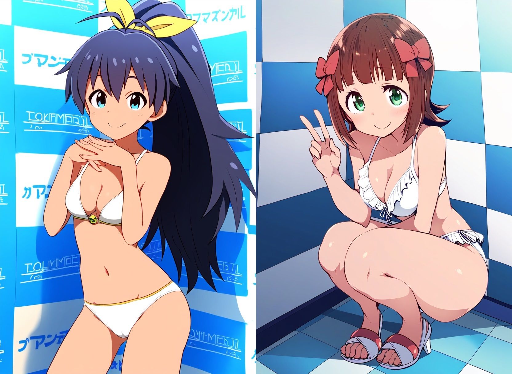 サンプル画像1:アイ〇ルマス〇ー エロCG集(猫やなぎ) [d_336855]