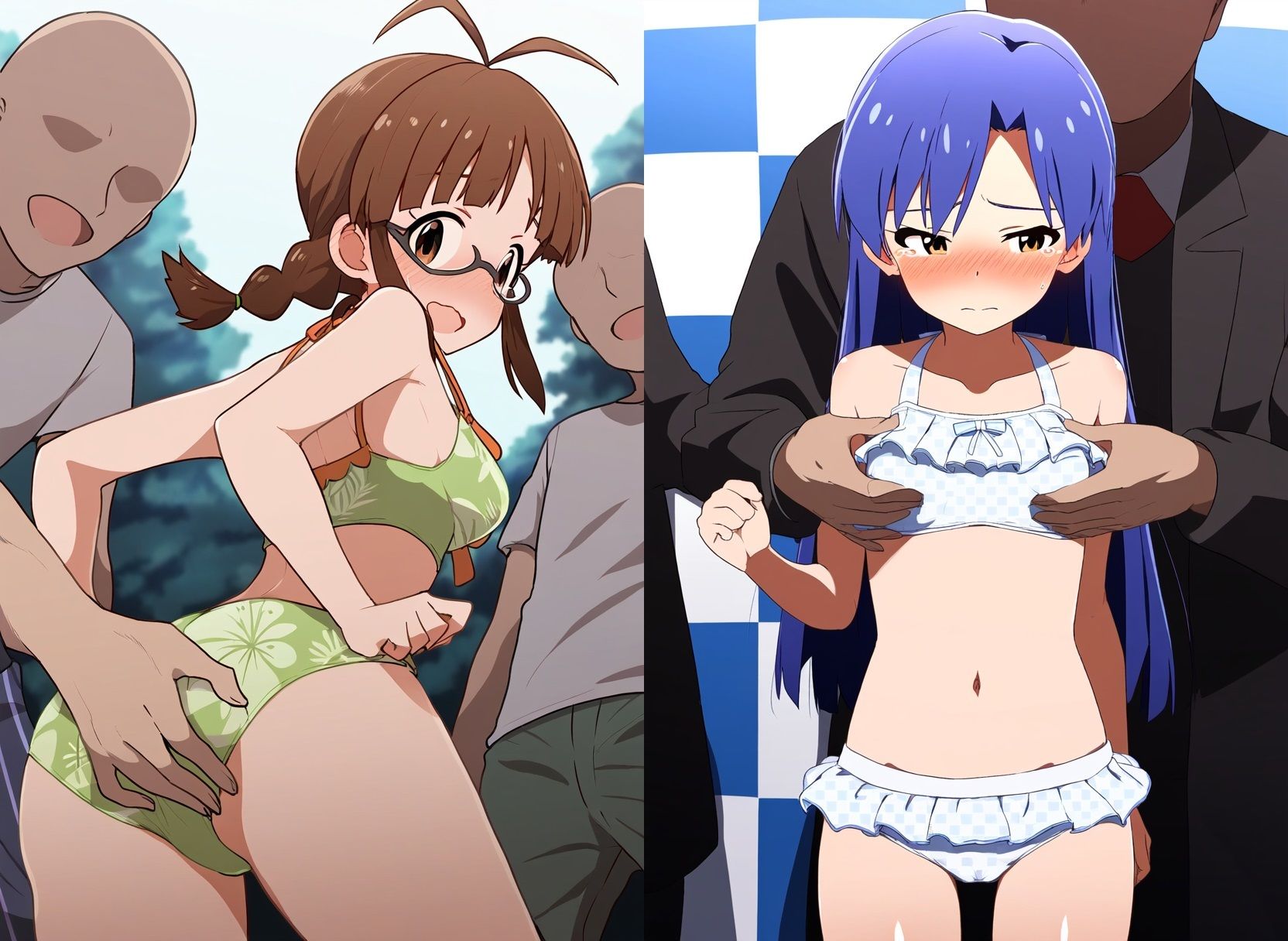 サンプル画像5:アイ〇ルマス〇ー エロCG集(猫やなぎ) [d_336855]