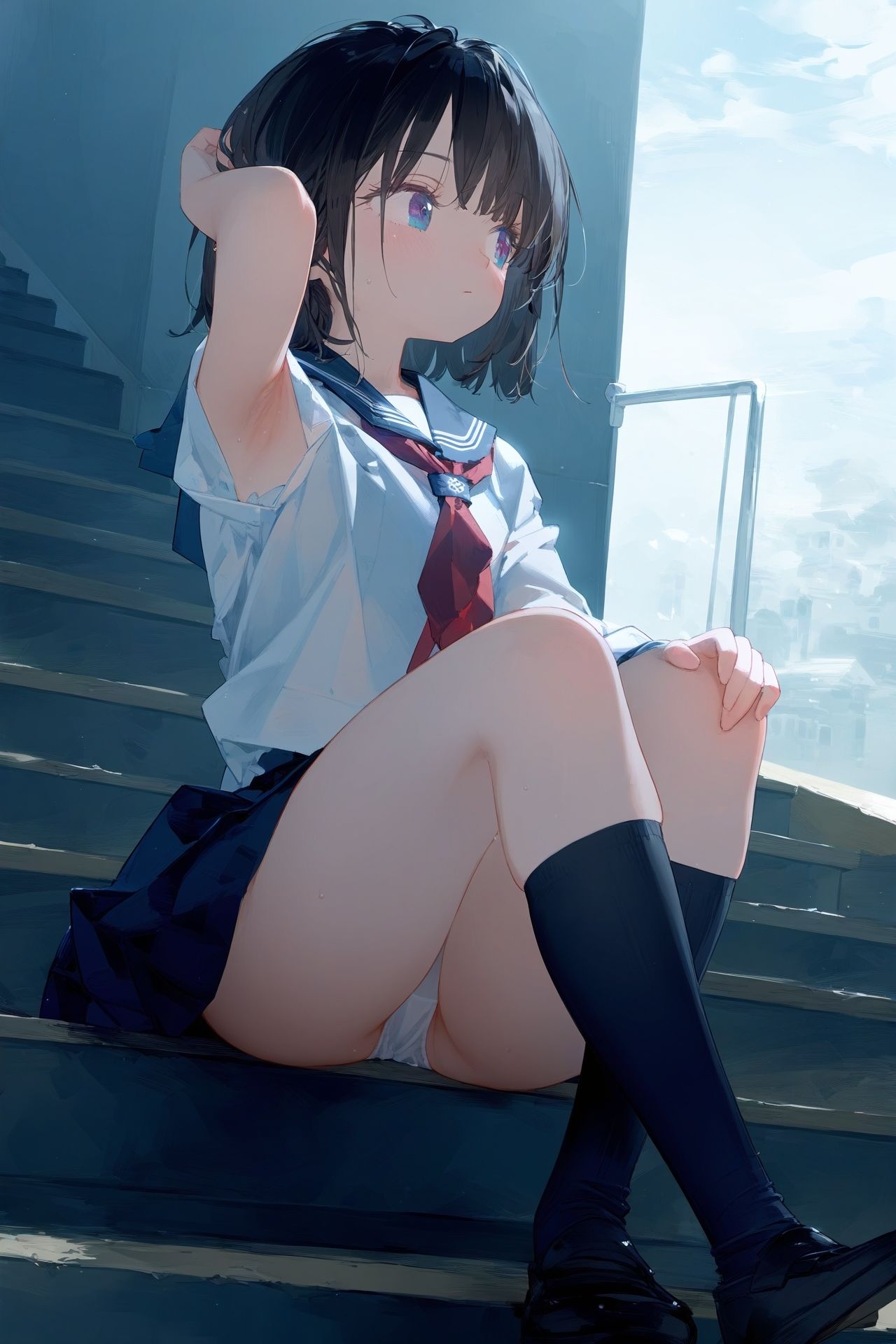 サンプル画像2:制服チラリズム2(ことあっと展) [d_336877]