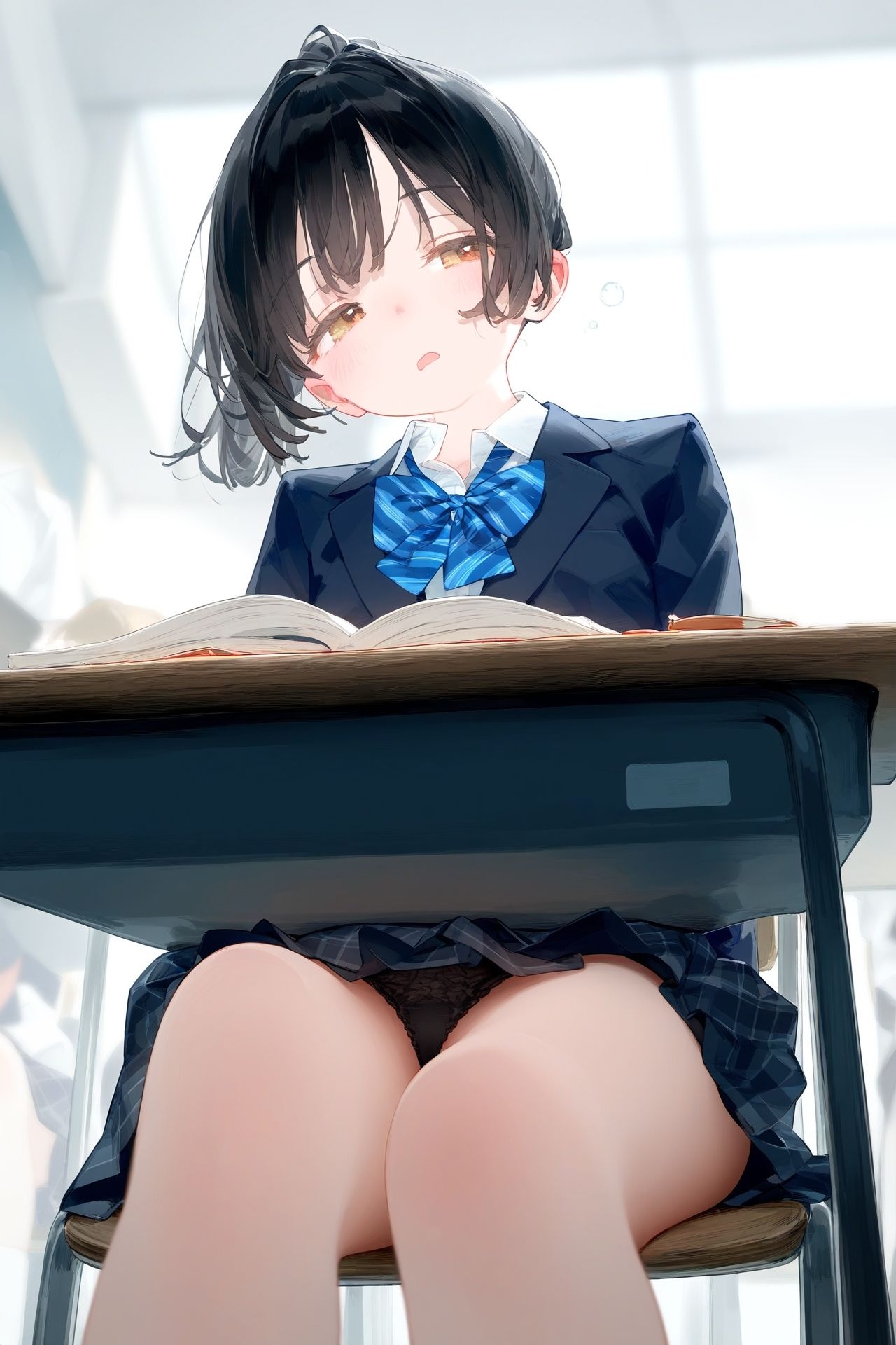 サンプル画像3:制服チラリズム2(ことあっと展) [d_336877]