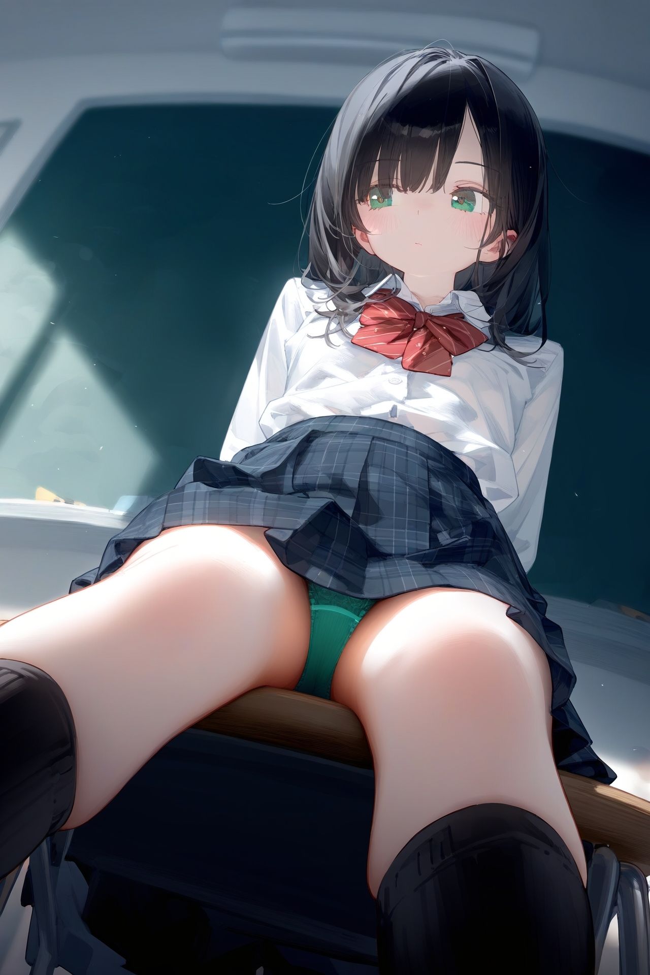 サンプル画像5:制服チラリズム2(ことあっと展) [d_336877]