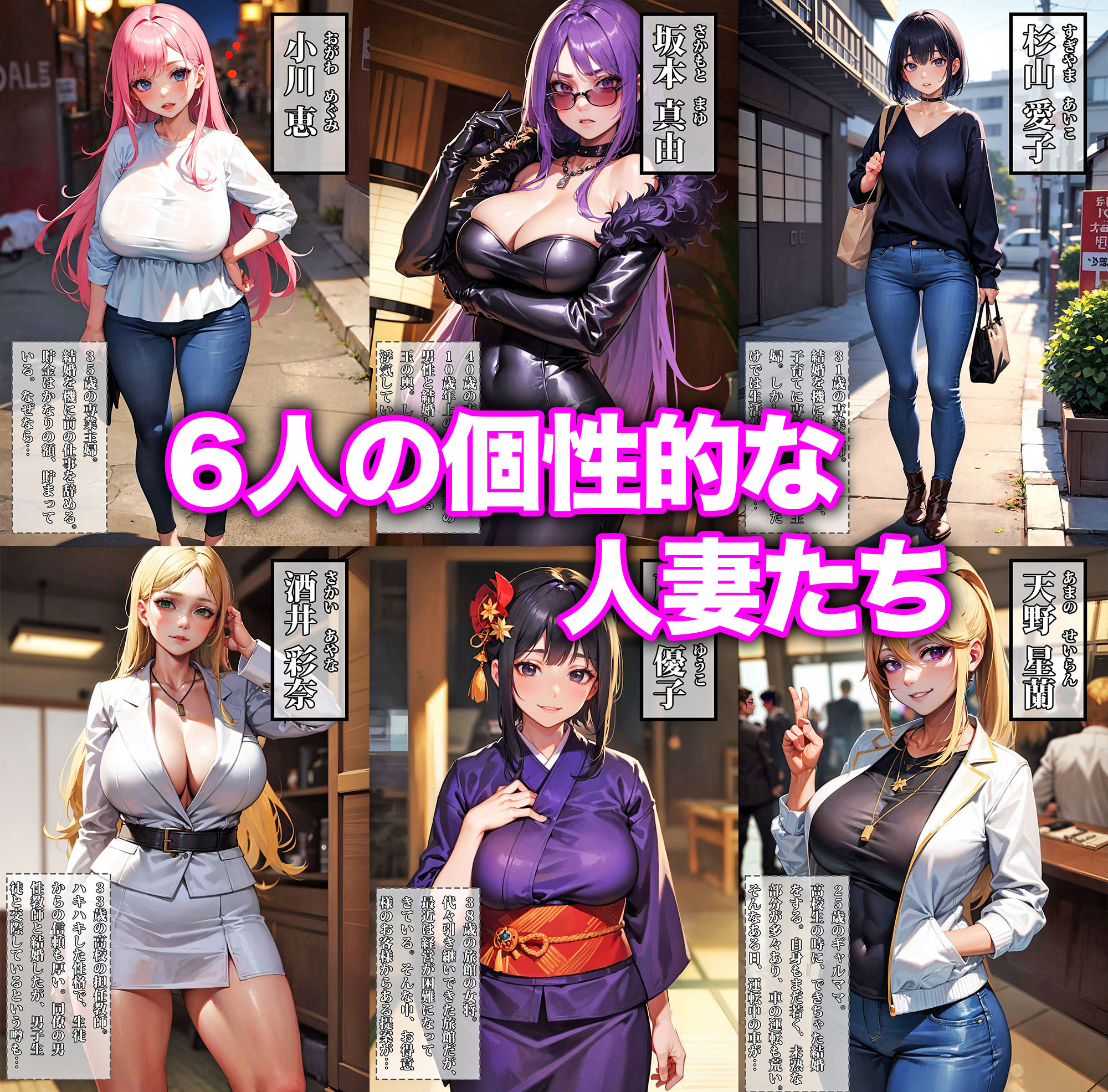 サンプル画像1:6人の訳アリ人妻を完堕ち寝取りする話(エロエロ天国) [d_336916]