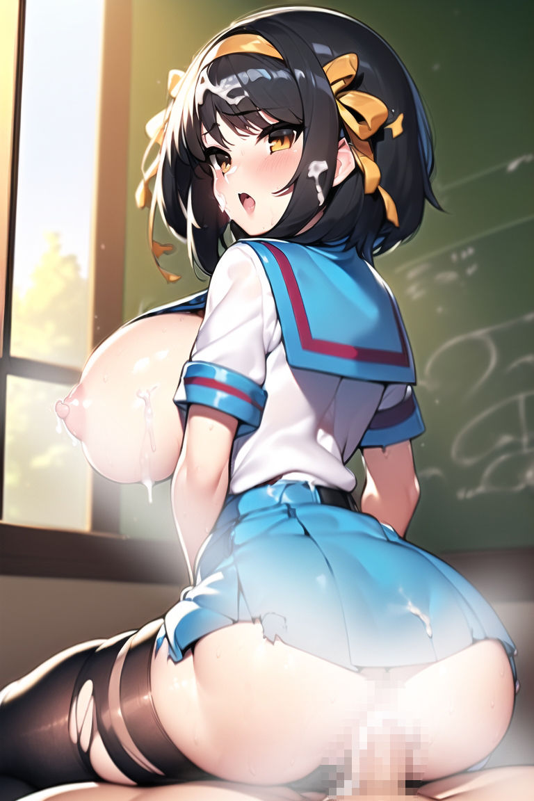 サンプル画像5:涼宮ハ〇ヒちゃんとエッチするだけのCG集(乃米琉 愛衣) [d_336985]