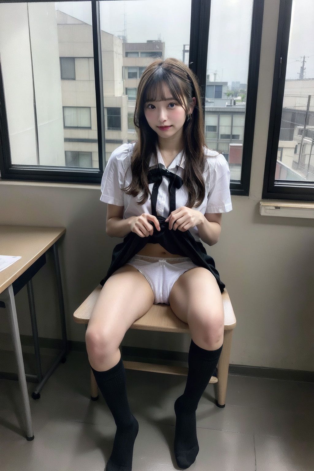 サンプル画像5:【超美麗実写系イラスト】女子〇生 秘密の放課後 大ボリューム 500枚(ユメニッキ) [d_337040]