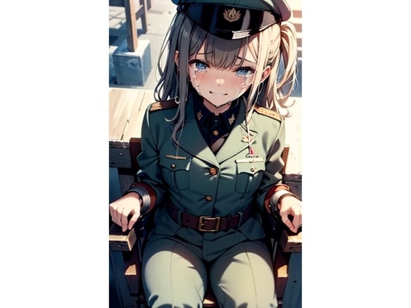 サンプル画像3:戦犯陵● 裁かれる女軍人(えばーぶるー) [d_337057]