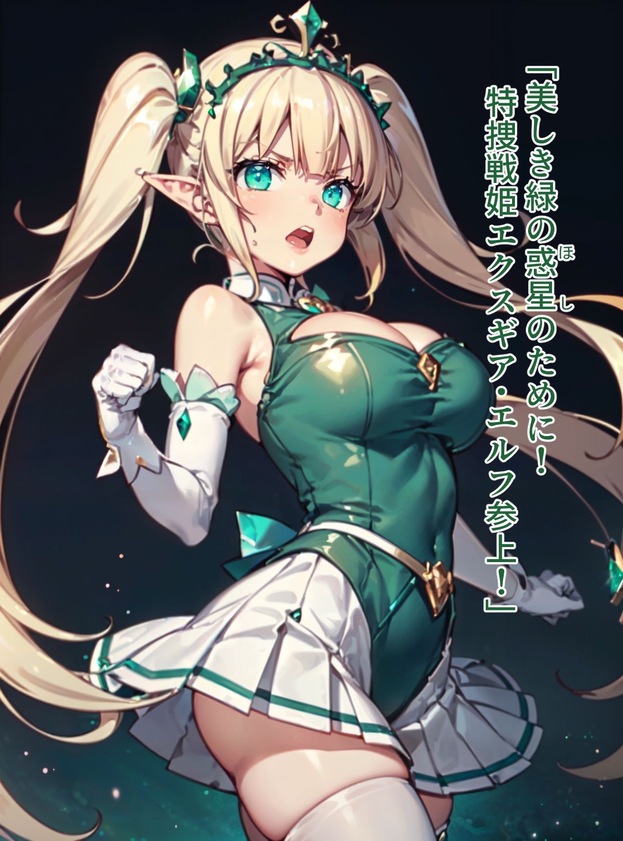 サンプル画像1:特捜戦姫エクスギア 〜潜入！暗黒風俗都市・闇葉原〜(テンタクルズ) [d_337089]