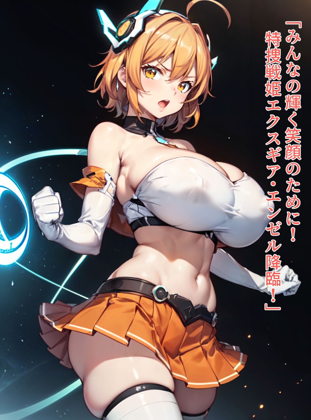 サンプル画像2:特捜戦姫エクスギア 〜潜入！暗黒風俗都市・闇葉原〜(テンタクルズ) [d_337089]