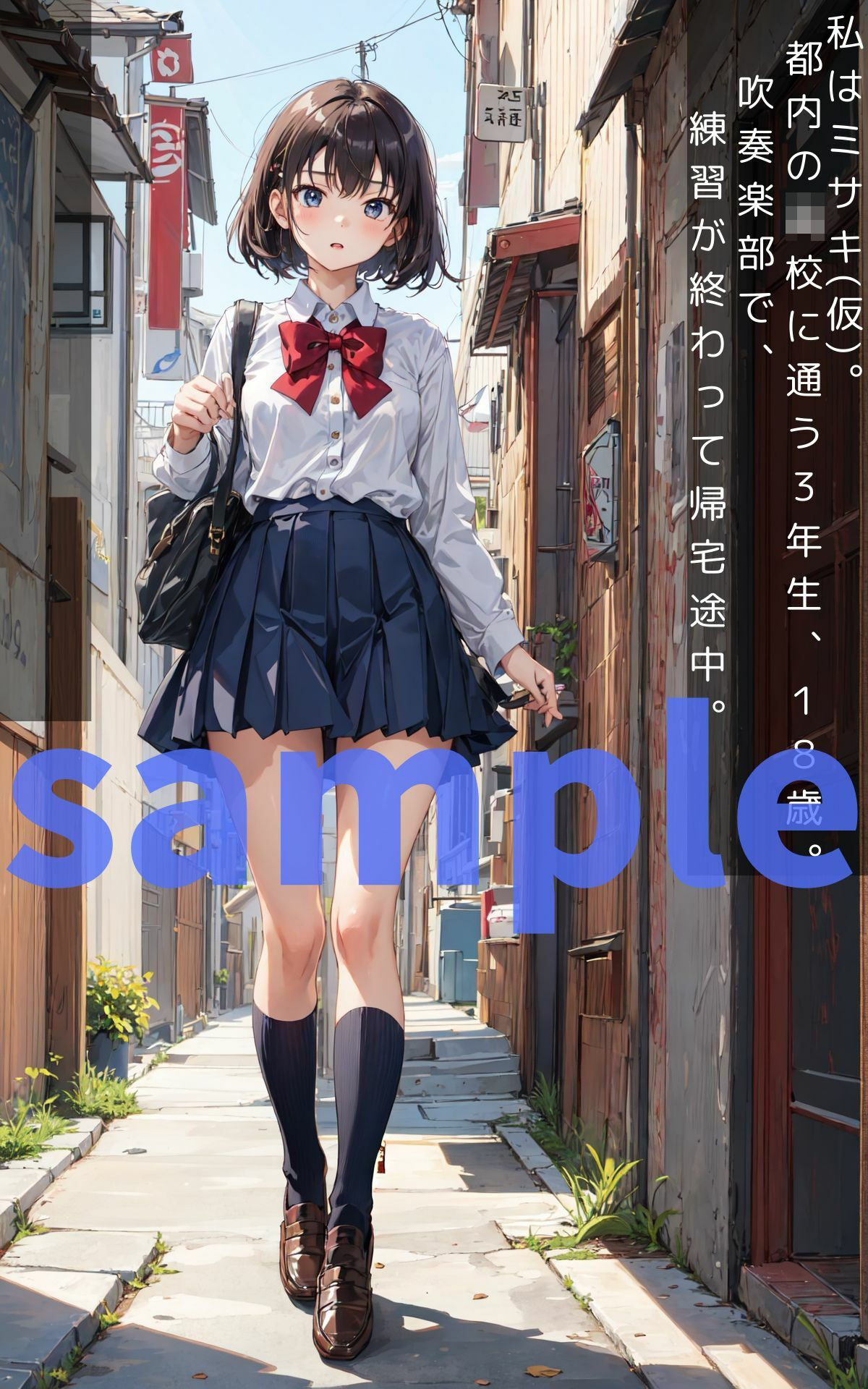 サンプル画像1:ミサキちゃんのあの日(chocopurin) [d_337172]