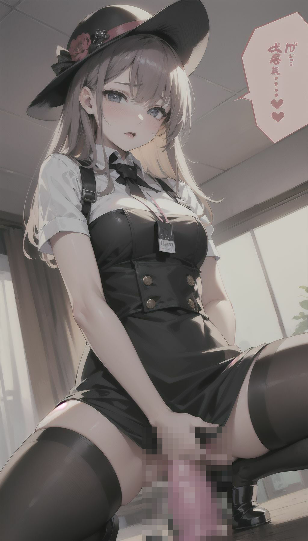 サンプル画像2:美女達の着衣オナニー17(AI爆美女エロ写真集) [d_337178]