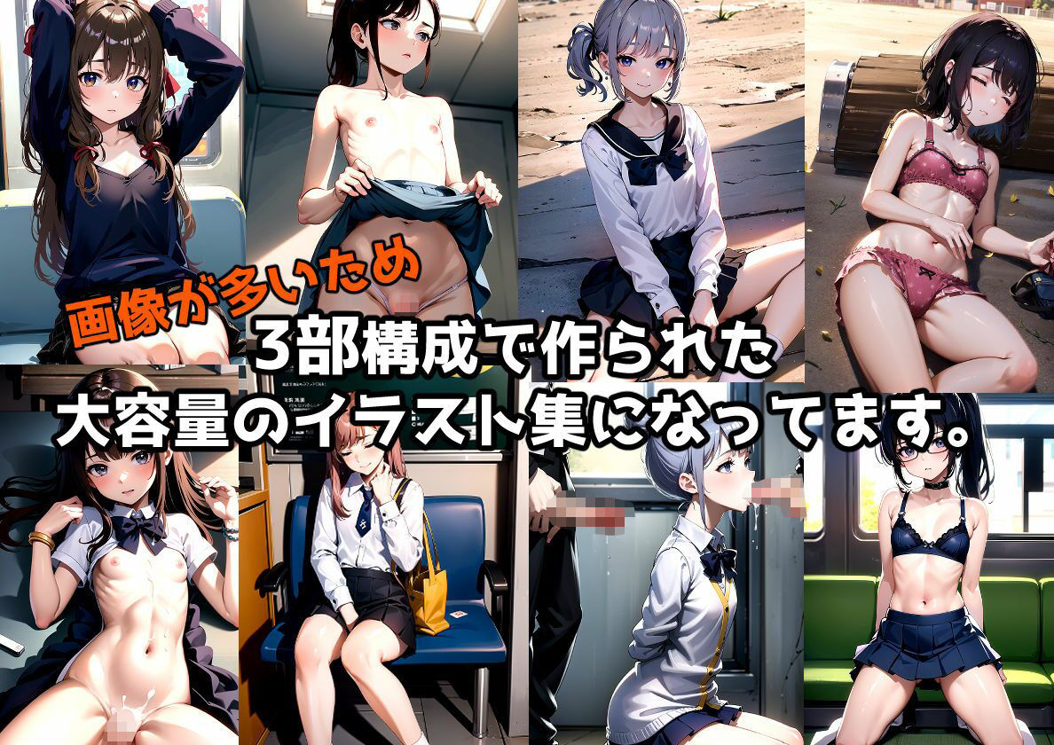 サンプル画像4:Hな貧乳女子生徒たち〜学校中で発生するHなお誘い〜(kawaii創造) [d_337185]