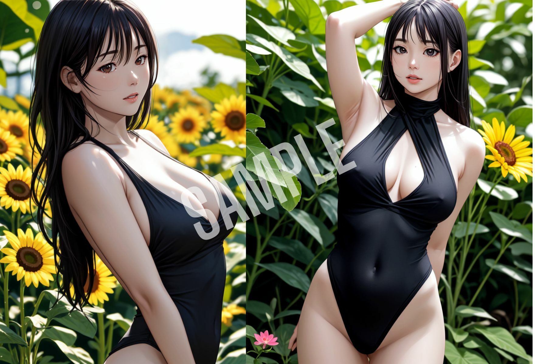 サンプル画像2:ガールズ@そけい部(てんむすAI) [d_337229]