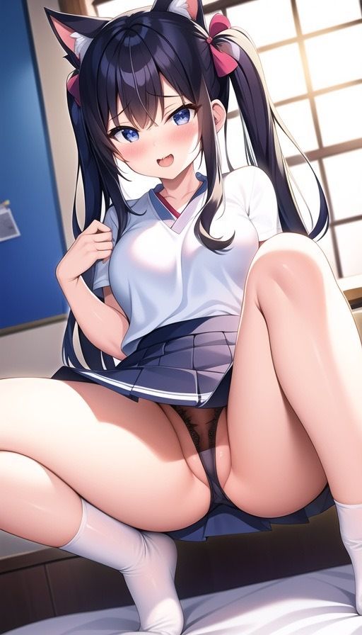 サンプル画像6:ちょっとエッチな AI イラスト集(AIの本気) [d_337251]