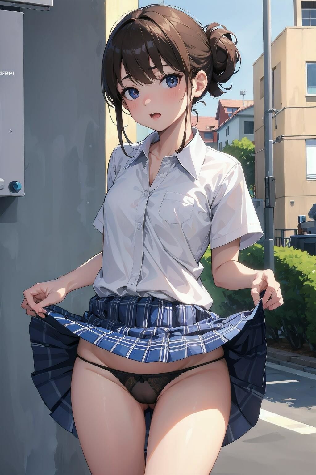 サンプル画像2:放課後の待ち合わせ(ふぁっくらぶ) [d_337281]