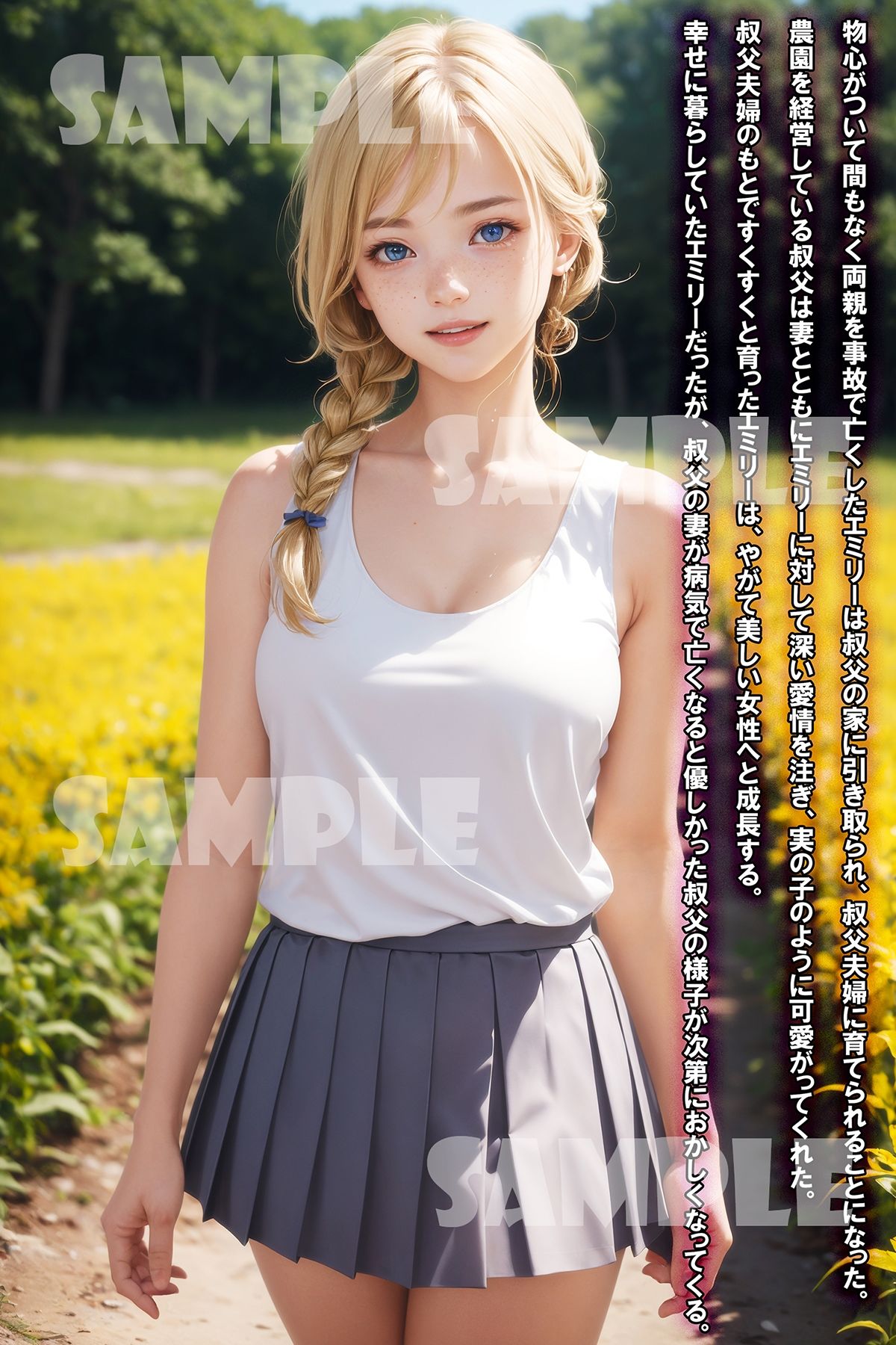 サンプル画像1:不幸な少女の話 Vol.01 エミリー(KEI-FACTORY) [d_337322]