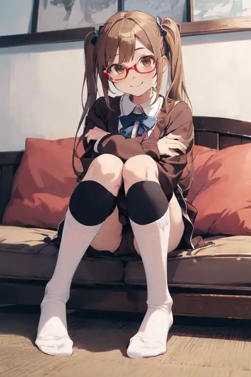 サンプル画像2:虹かけ誌 ガールズ＆パンツァー イラスト集6 ふたりきりだとエロかわいい大野あや(九情承太郎商店) [d_337371]