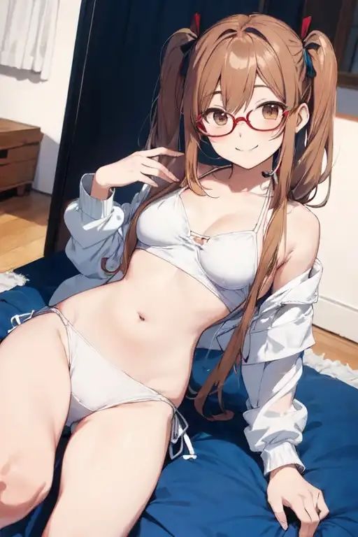 サンプル画像6:虹かけ誌 ガールズ＆パンツァー イラスト集6 ふたりきりだとエロかわいい大野あや(九情承太郎商店) [d_337371]