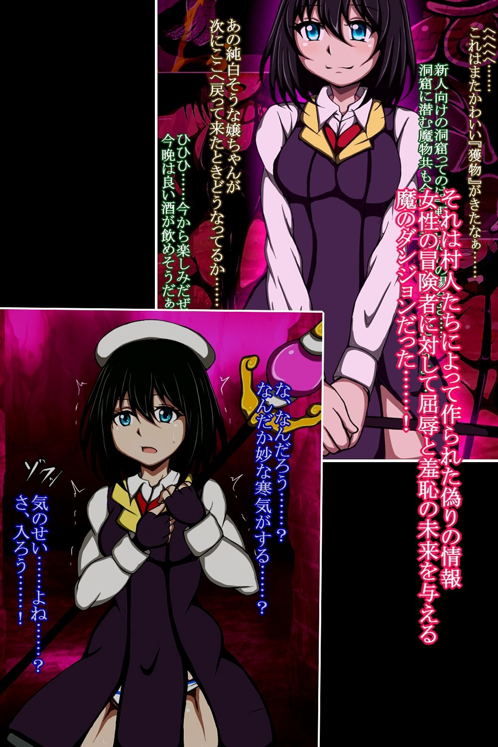 サンプル画像2:新人女冒険者の状態変化＆変態洗脳〜無様バッドエンドCG集〜(正太郎) [d_337455]