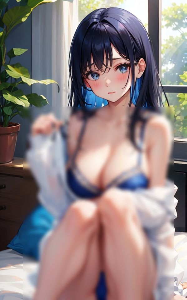 サンプル画像3:恥ずかしいけど、下着だけで待ってるね(ミルクキング3) [d_337479]