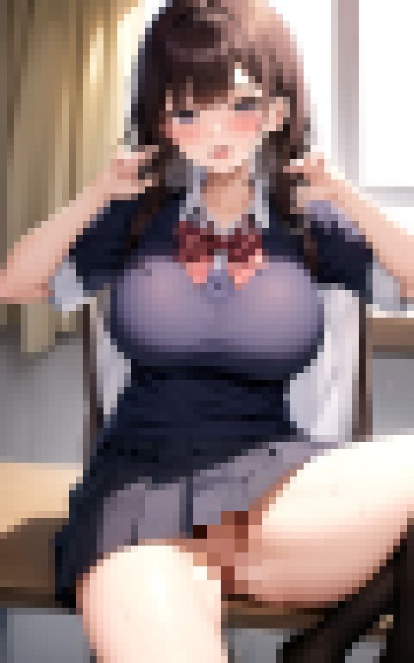 サンプル画像3:催●学園の青春我慢汁(AI imagination) [d_337489]