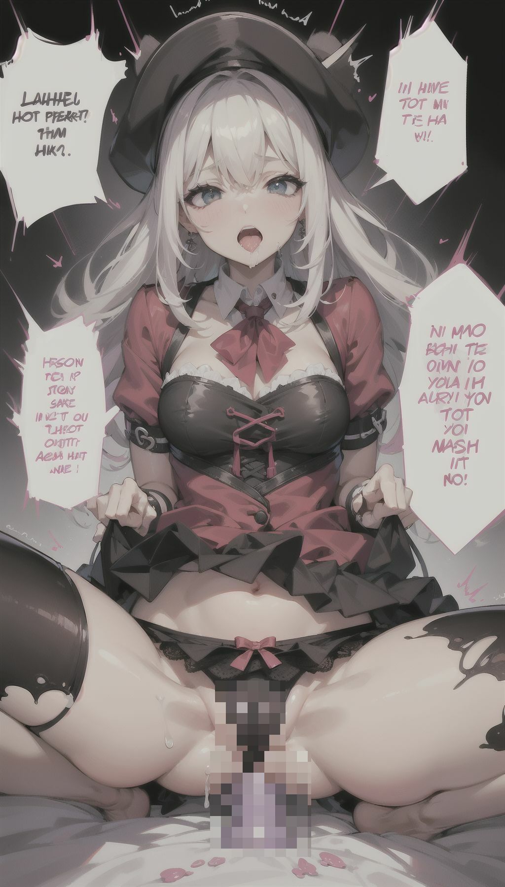 サンプル画像6:美女達の着衣オナニー18(AI爆美女エロ写真集) [d_337534]