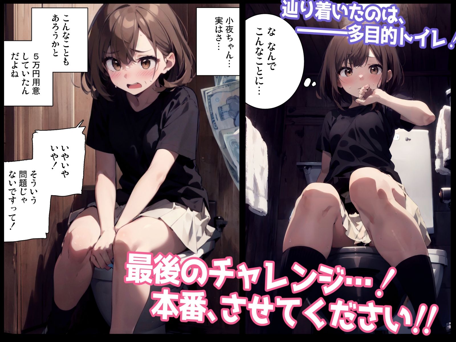 サンプル画像4:崖っぷちUTuber小夜 露出歴史探訪 ch存続の為に露出プレイチャレンジをする羽目に〜！！(痴女勇者) [d_337627]